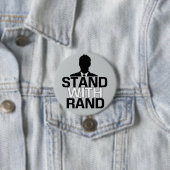 "Stand met Rand" - Rand Paul 2016-toets Ronde Button 7,6 Cm (In situ)