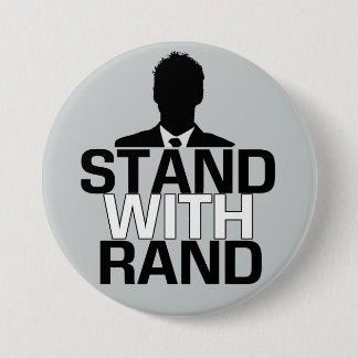"Stand met Rand" - Rand Paul 2016-toets Ronde Button 7,6 Cm