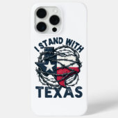 Stand met Texas Case-Mate iPhone Case (Achterkant)