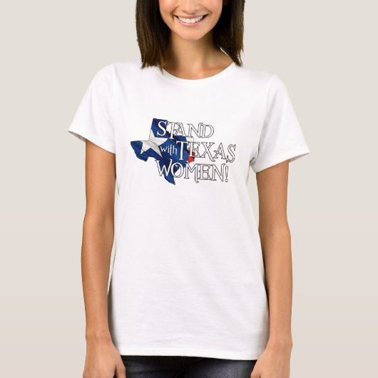 Stand met Texas Women T-shirt (Voorkant)