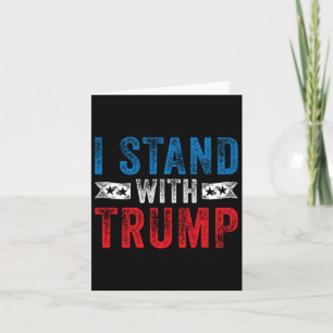Stand met Trump 2020 verkiezing Donald Maga Republ Kaart