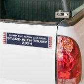 STAND MET TRUMP 2024-BUMPERSTICKER BUMPERSTICKER (Op Truck)