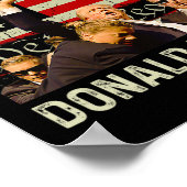 Stand met Trump Grappige Trump 2024 Poster (Hoek)