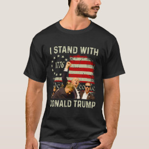 Stand met Trump Grappige Trump 2024 T-shirt
