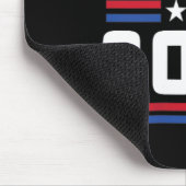 Stand met Trump Grappige Trump 2024 Veroordeelde m Muismat (Hoek)