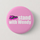 Stand met Wendy Ronde Button 5,7 Cm (Voorkant)