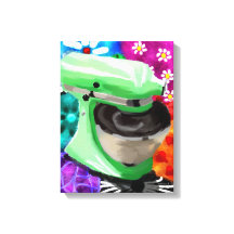 Stand Mixer Funky Abstracte Kunst Groen Roze