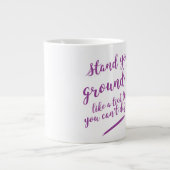 Stand-Mok Grote Koffiekop (Voorkant)