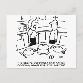 Stand na kook ansichtkaart briefkaart