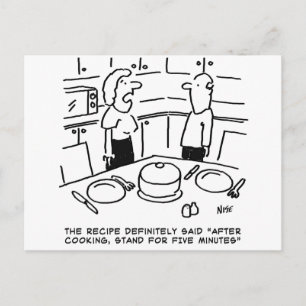 Stand na kook ansichtkaart briefkaart