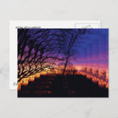 STAND NAAR HET HOOFD BRIEFKAART (Voorkant / Achterkant)