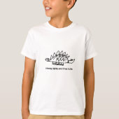 Stand out just like a mighty stegosaurus T-Shirt (Voorkant)