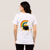 STAND PATRICK'S DAG Tri-Blend SHIRT (Achterkant volledig)