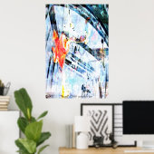 "Stand"-Poster Poster (Thuiskantoor)