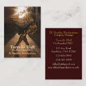 Stand-still Visitekaartje (Voorkant / Achterkant)