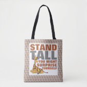 Stand-talk, Giraffe Tote Bag (Voorkant)