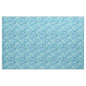 STAND TALL Aqua Tribal Boho Chic Feathers Stof (Yard (91,4 cm))