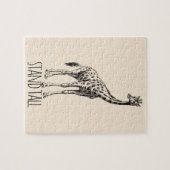 Stand Tall Graceful Giraffe Legpuzzel (Horizontaal)
