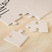 Stand Tall Graceful Giraffe Legpuzzel (Zijkant)