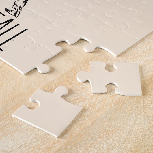 Stand Tall Graceful Giraffe Legpuzzel (Zijkant)