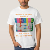 Stand tegen pesterijen t-shirt (Voorkant)