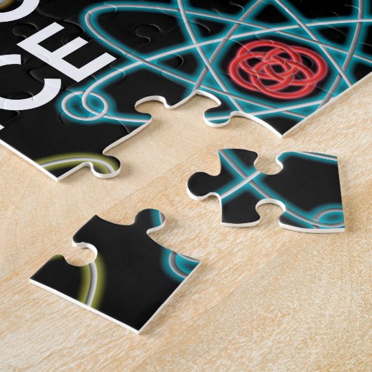 STAND TERUG IK GA WETENSCHAP DOEN LEGPUZZEL (Zijkant)