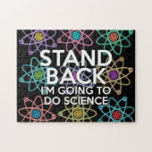 STAND TERUG IK GA WETENSCHAP DOEN LEGPUZZEL (Horizontaal)