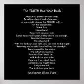 Stand-to-date met de waarheid door SRF Poster (Voorkant)