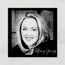 STAND UIT! Pas uw foto-visitekaartjes aan.