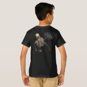 Stand-up Comedian Funny Skeleton T-shirt (Achterkant volledig)