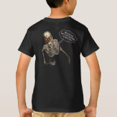 Stand-up Comedian Funny Skeleton T-shirt (Achterkant)