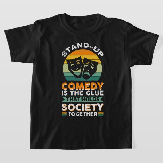 Stand-up comedy is de lijm die de samenleving bij t-shirt (Laagn)