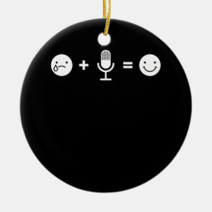 Stand-up Comedy maakt een fijne grappige Gift Come Keramisch Ornament