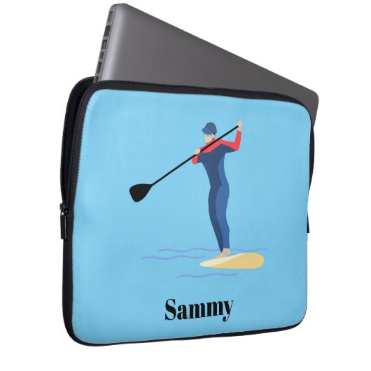 Stand-up Laptop Sleeve (Voorkant Rechts)