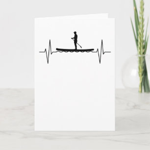 Stand Up Paddle Board Heartbeat SUP Gift Kaart