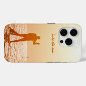 Stand Up Paddle in de kalme open zee Case-Mate iPhone Case (Achterkant (horizontaal))
