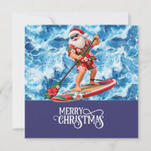 Stand-Up Paddle Kerstman — Kust Kerstvakantie