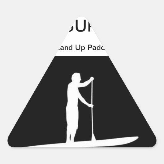 stand up paddle sticker (Voorkant)