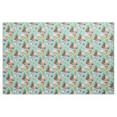 Stand-up paddleboarden Surfen Kerstman Stof (Fat Quarter)