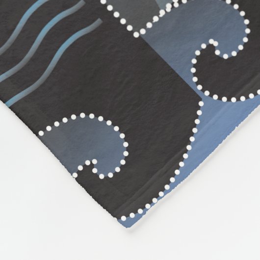 Stand-up Paddleboarder Fleece Deken (Hoek)