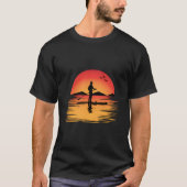 Stand Up Paddler Stand Up Paddeling Paddleboard T-shirt (Voorkant)