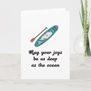 Stand-up peddel - Cadeau cadeauidee Kaart