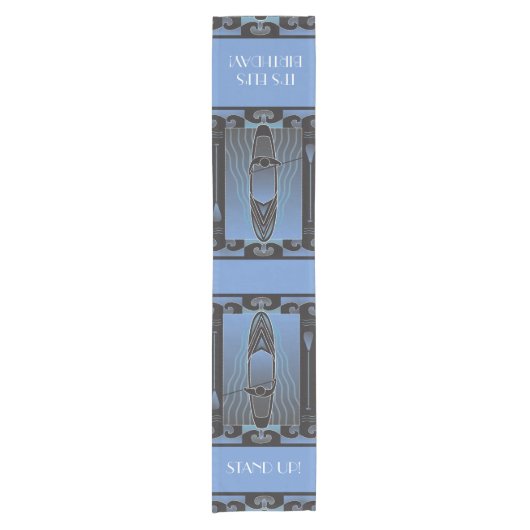 Stand-up poetser korte tafelloper (Voorkant)