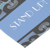 Stand-up poetser korte tafelloper (Hoek)