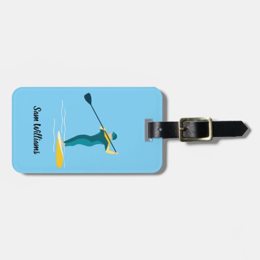 Stand-up tapebord bagagelabel (Voorkant horizontaal)