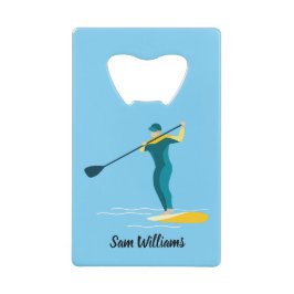 Stand-up tapebord creditkaart flessenopener