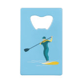 Stand-up tapebord creditkaart flessenopener (Achterkant)