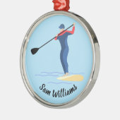 Stand-up tapebord metalen ornament (Links)