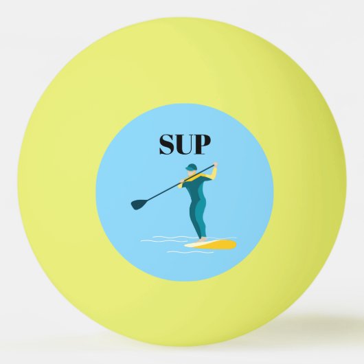Stand-up tapebord pingpongbal (Voorkant)