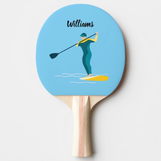 Stand-up tapebord tafeltennisbatje (Voorkant)